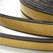 insulating strips of microporous rubber